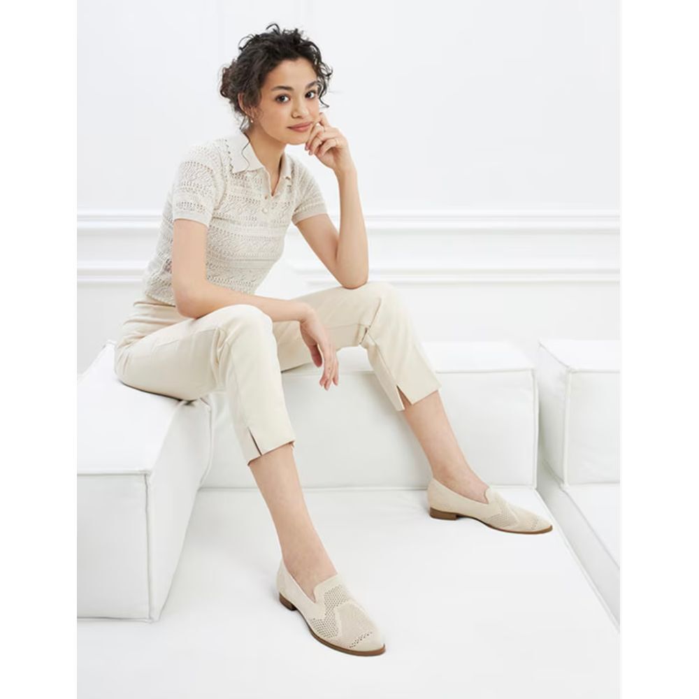 VIVAIA Pointed-Toe Heeled Loafers EU/39 US/8‎